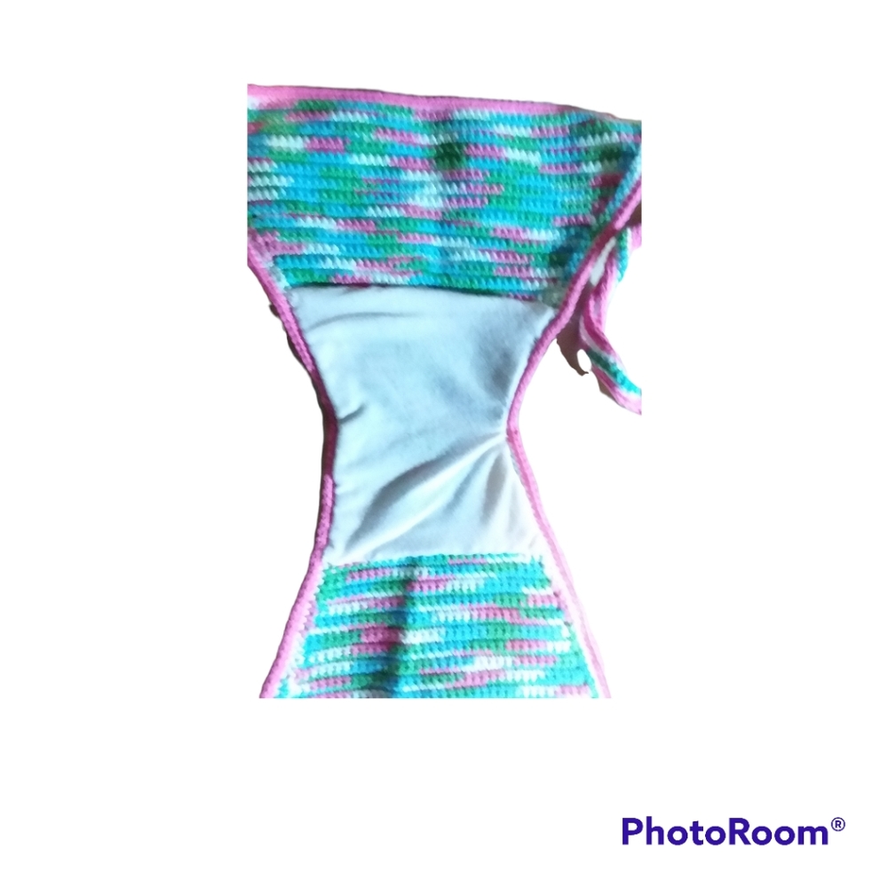 Colorful Striped Bikini Set - Picture 2 of 3
